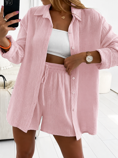 Ensemble 2 Pièces Chemise et Short
