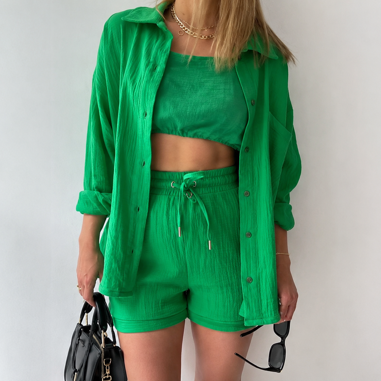Ensemble 2 Pièces Chemise et Short