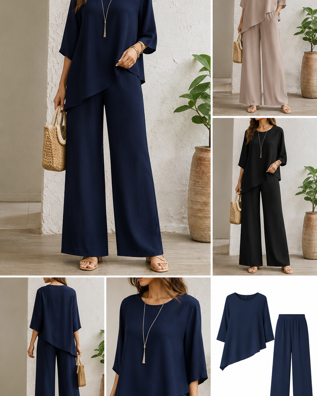 Ensemble Femme en Mousseline