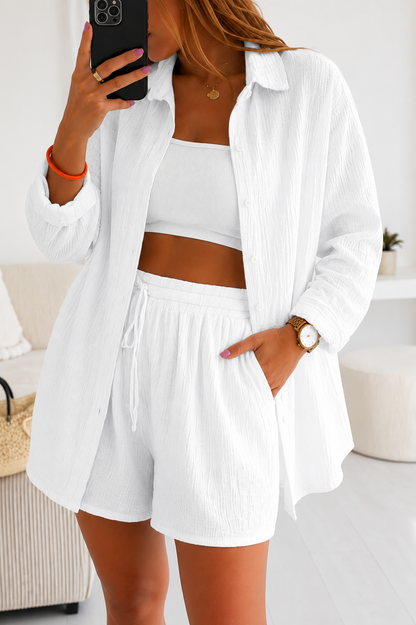Ensemble 2 Pièces Chemise et Short